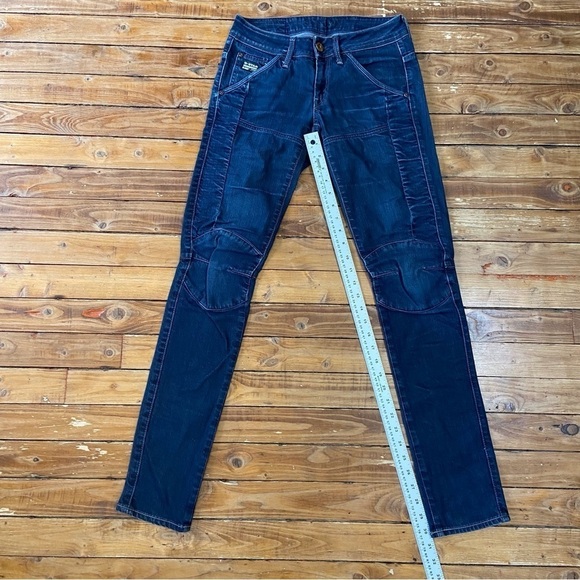 G-star Elva tapered leg jeans mid rise skinny blue - Picture 7 of 12